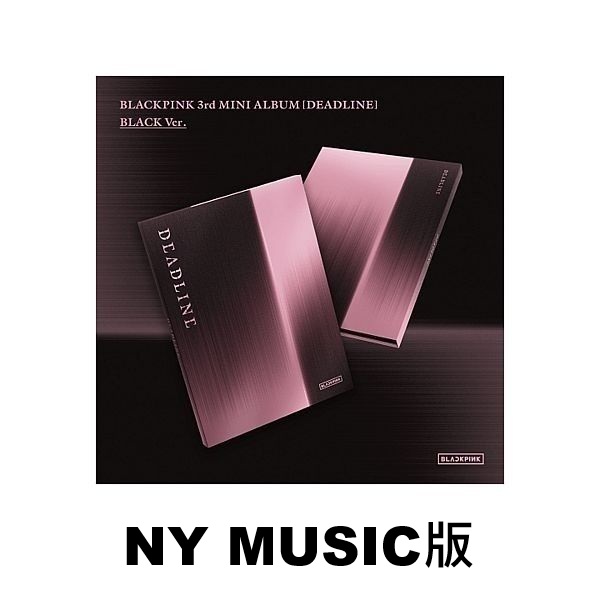 (NY MUSIC/BLACK版)第三張迷你專輯「DEADLINE」(韓國進口版)