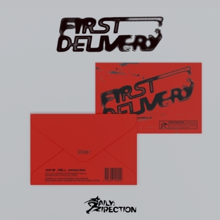 第一張單曲「First:Delivery(LETTER VER.)」(韓國進口版)