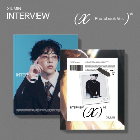 (XIU版)第二張迷你專輯「Interview X(Photobook Ver.)」(韓國進口版)