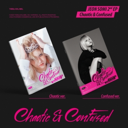 (Confused版/灰底)第二張迷你專輯「Chaotic & Confused」(韓國進口版)