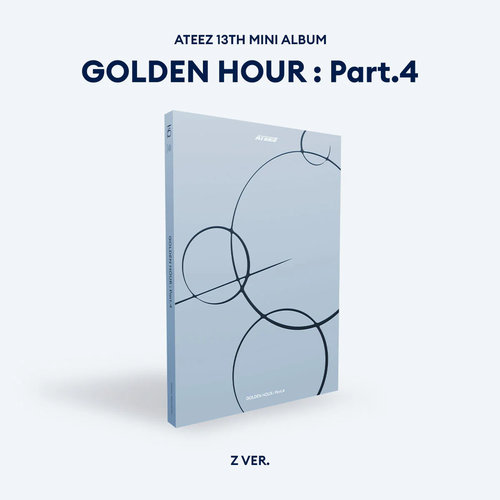 (白/Z版)第十三張迷你專輯「GOLDEN HOUR : Part.4」(韓國進口版)