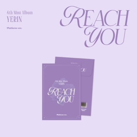 第四張迷你專輯「REACH YOU(Platform ver.)」(韓國進口版)