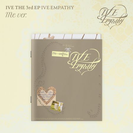 (ME版/棕)第三張迷你專輯「IVE EMPATHY」(韓國進口版)