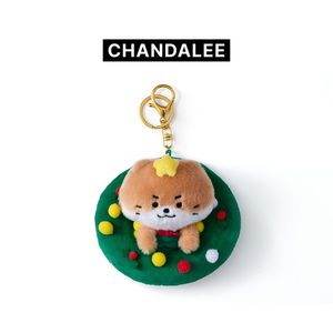 [HOLIDAY with MINITEEN]-(CHANDALEE)裝飾鑰匙圈(韓國進口)