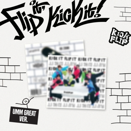 (JYP官網/Umm Great版)第一張迷你專輯「Flip it, Kick it!