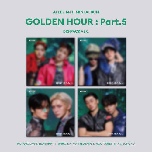(四版合購版)第十四張迷你專輯「GOLDEN HOUR : Part.5(DIGIPACK UNIT