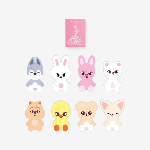 [SKZ 5`CLOCK]-(TEDDYBEAR Ver.)SKZOO娃娃(韓國進口)