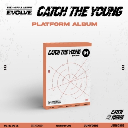 第一張正規專輯「EVOLVE(PLATFORM ALBUM)」(韓國進口版)