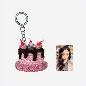 [Happy Birthday TAEYEON]-針織迷你蛋糕鑰匙圈(韓國進口)