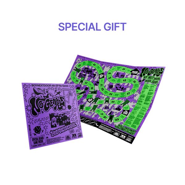 (WEVERSE/SPECIAL GIFT)第四張迷你專輯「No Genre(Board Game