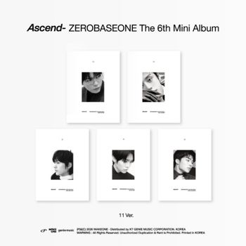 (隨機版)第六張迷你專輯「Ascend-(11 Ver.)」(韓國進口版)