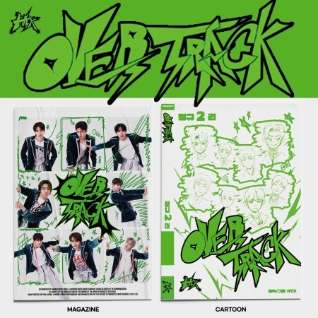 (隨機版)第二張正規專輯「OVER TRACK(Photobook Ver.)」(韓國進口版)
