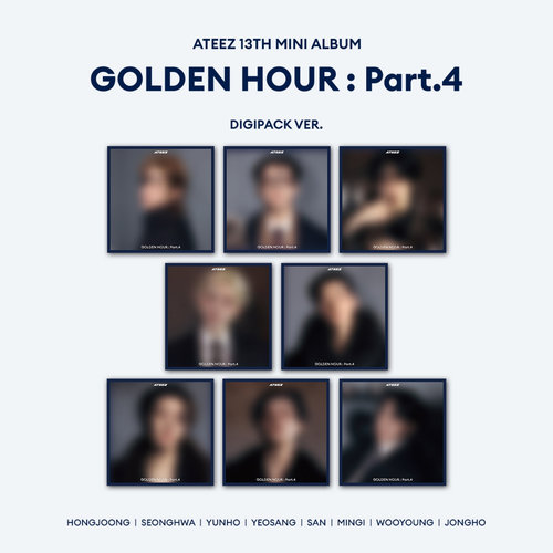 (隨機版)第十三張迷你專輯「GOLDEN HOUR : Part.4(DIGIPACK VER.)」