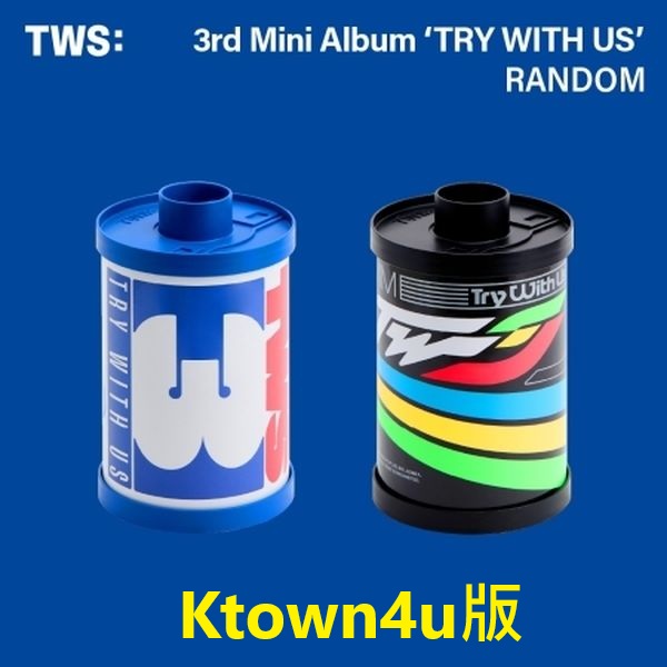 (Ktown4u/隨機版)第三張迷你專輯「TRY WITH US」(韓國進口版)
