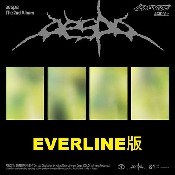 (EVERLINE/隨機版)第二張正規專輯「LEMONADE(ACID Ver.)」