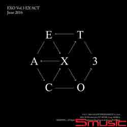 第三張正規專輯「EX`ACT」(台壓中文版/Monster版)