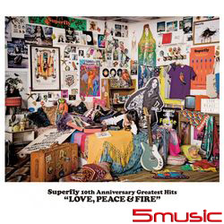 10周年超級精選輯``LOVE,PEACE＆FIRE``