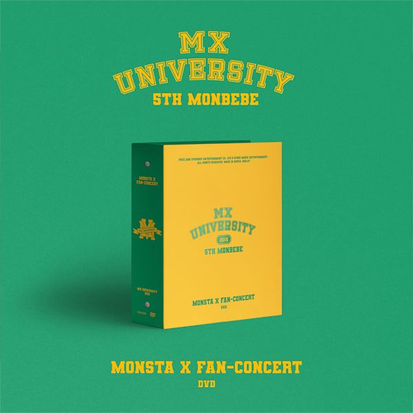 MONSTA X 2021 FAN-CONCERT [MX UNIVERSITY] DVD