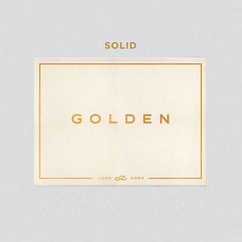 (SOLID版/白色)個人專輯「GOLDEN」(韓國進口版)