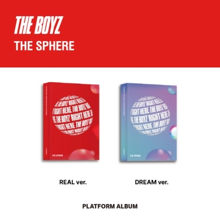 (REAL版)第一張單曲「THE SPHERE(Platform Ver.)」(韓國進口版)