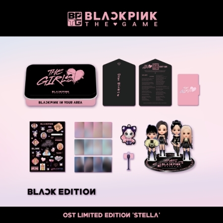 (Stella黑色版)BLACKPINK THE GAME OST [THE GIRLS]