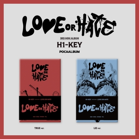(隨機版)第三張迷你專輯「LOVE or HATE(POCA)」(韓國進口版)