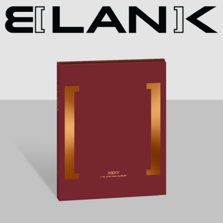 (Burgundy版)第二張迷你專輯「BLANK」(韓國進口版)