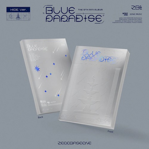 (HIDE版/銀色)第五張迷你專輯「BLUE PARADISE」(韓國進口版)