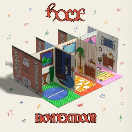 (六版合購版)第一張正規專輯「HOME(Weverse Albums ver.)」(韓國進口版)