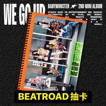 (BEATROAD抽卡/GO版)第二張迷你專輯「WE GO UP」(韓國進口版)