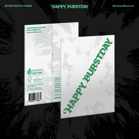 第五張正規專輯「HAPPY BURSTDAY(Weverse Albums ver)」(韓國進口版)