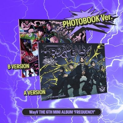 (隨機版)第六張迷你專輯「FREQUENCY(Photobook Ver.)」(韓國進口版)
