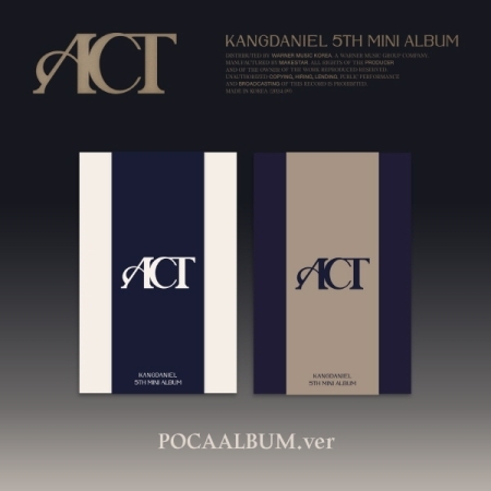 (B版)第五張迷你專輯「ACT(POCA ALBUM)」(韓國進口版)