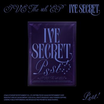(官網/Psst!版)第四張迷你專輯「IVE SECRET」(韓國進口版)