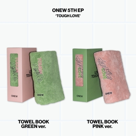 (隨機版)第五張迷你專輯「TOUGH LOVE(TOWEL BOOK Ver.)」(韓國進口版)