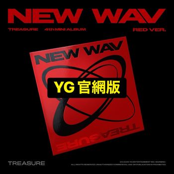 (YG官網/RED版)第四張迷你專輯「NEW WAV」(韓國進口版)