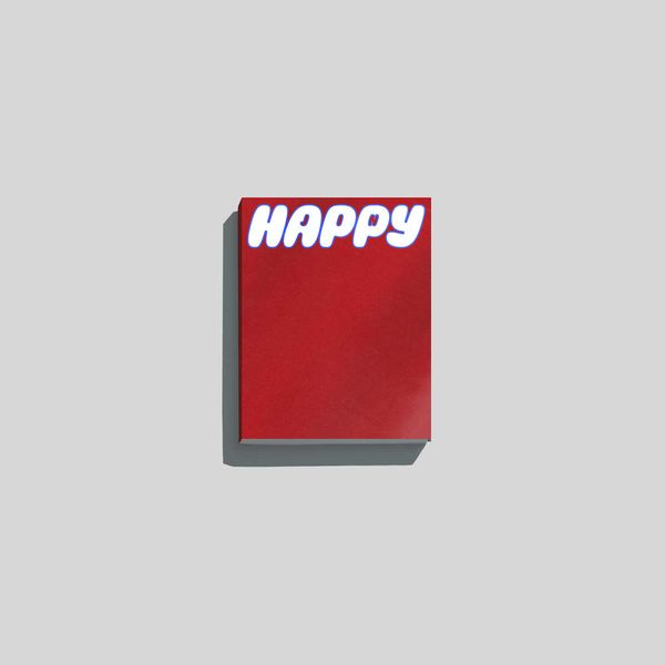 (Journey/紅版)個人專輯「Happy」(韓國進口版)
