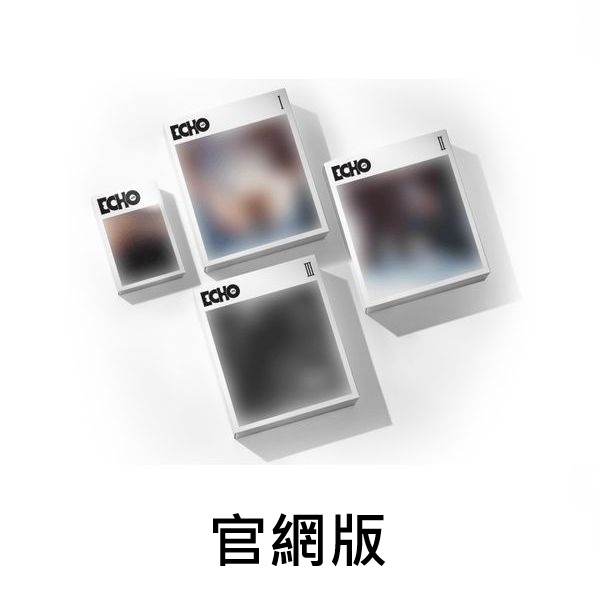 (官網/四版合購版)第二張迷你專輯「Echo」(韓國進口版)