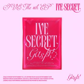 (官網/Gasp!版)第四張迷你專輯「IVE SECRET」(韓國進口版)