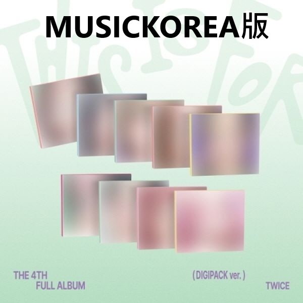 (MUSICKOREA/隨機版)第四張正規專輯「THIS IS FOR(DIGIPACK