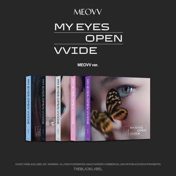 (五版合購版)第一張迷你專輯「MY EYES OPEN VVIDE(MEOVV ver.)」