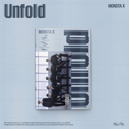(Heal版)美國正規專輯「Unfold」(韓國進口版)
