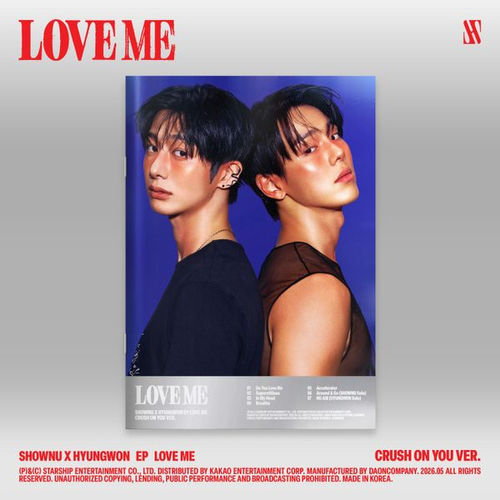 (CRUSH ON YOU版)迷你專輯「LOVE ME」(韓國進口版)