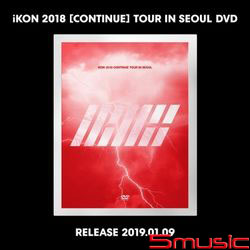 iKON 2018 [CONTINUE] TOUR IN SEOUL DVD(韓國進口版)