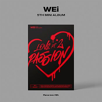 (Fierce love版)第五張迷你專輯「Love Pt.2 : Passion」(韓國進口版)