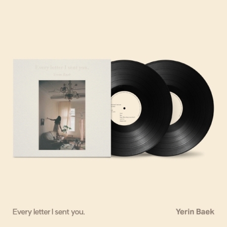 第一張專輯「Every letter I sent you.」(韓國進口版黑膠LP)