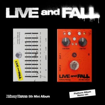 (FALL/紅色)第五張迷你專輯「LIVE and FALL