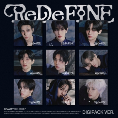 (限量/隨機版)第八張迷你專輯「ReDeFINE(DIGIPACK VER.)」(韓國進口版)