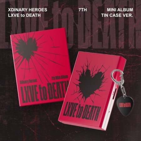 第七張迷你專輯「LXVE to DEATH(TIN CASE VER.)」(韓國進口版)