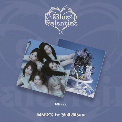 (隨機版)第一張正規專輯「BLUE VALENTINE」(韓國進口限量版黑膠LP)